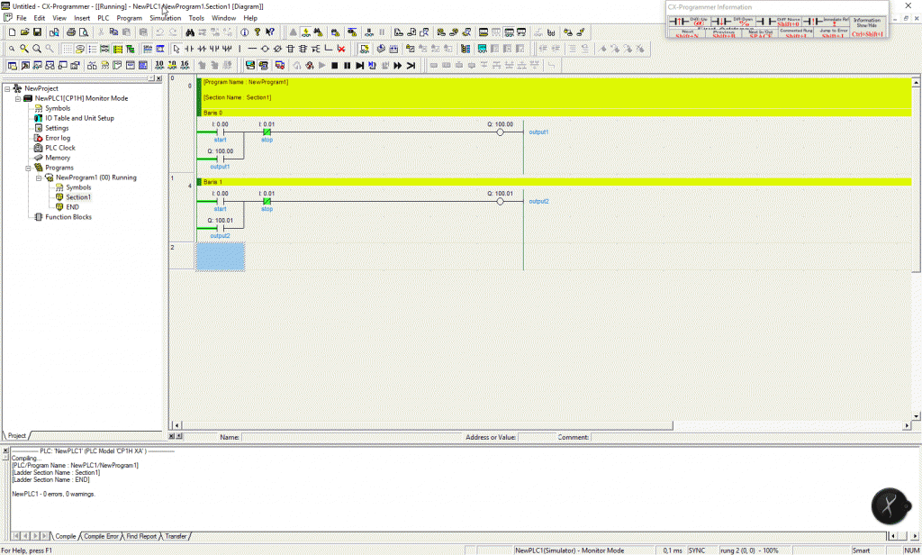 Pemrograman PLC Omron Dengan CX-Programmer – Menara Ilmu – Programmable ...